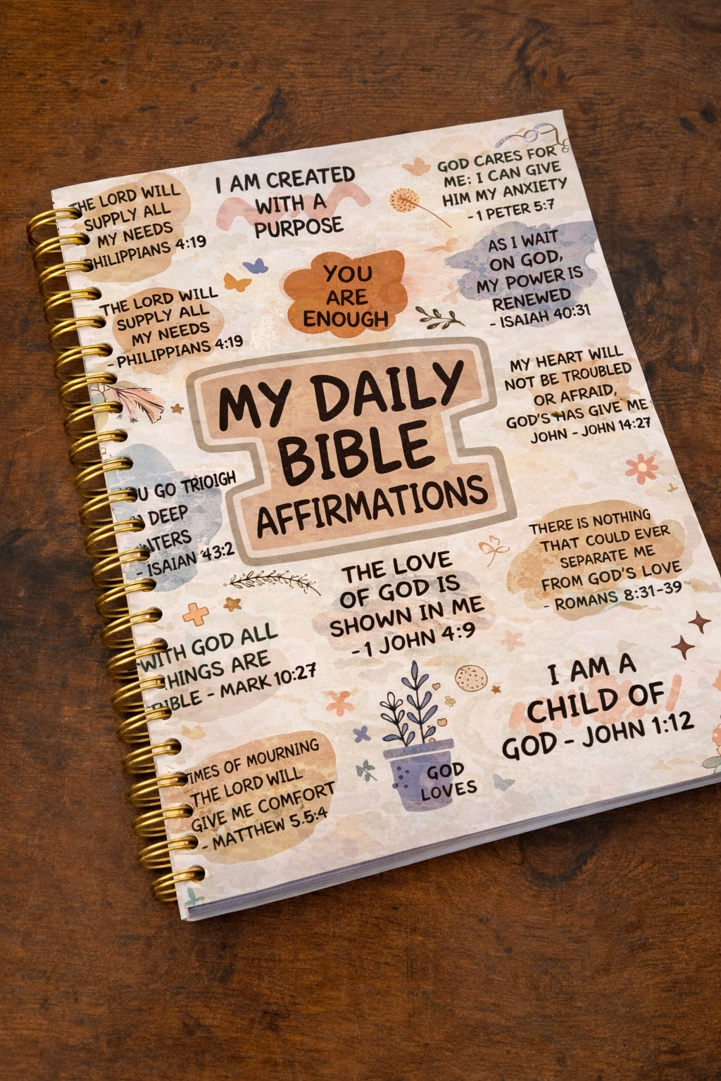 My Daily Bible Affirmations Journal