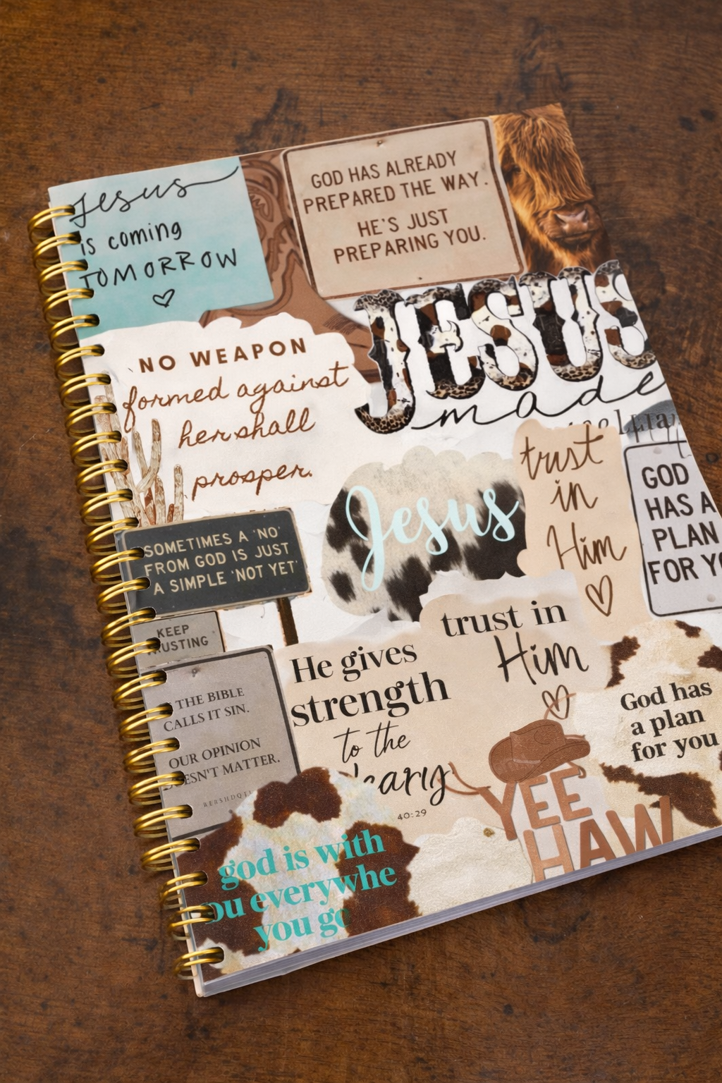 Follow the Word Not the Heard Bible Journal