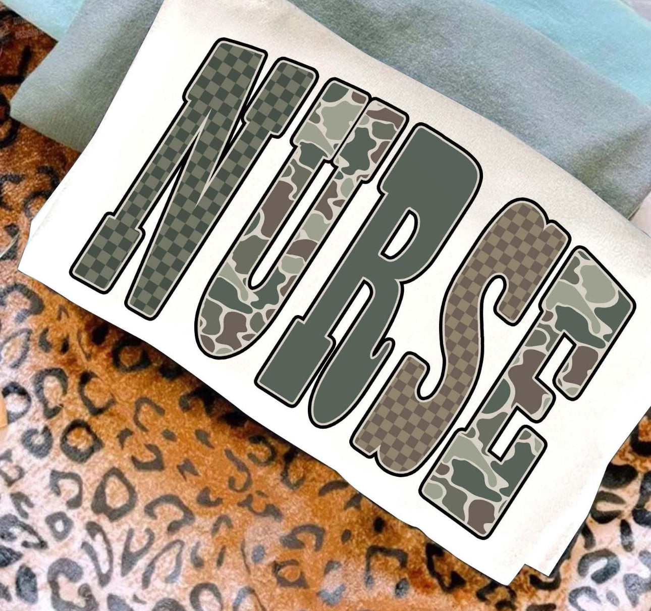 Camo nurse design