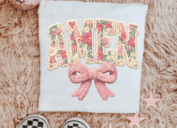 Crochet Amen